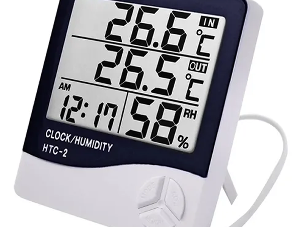 DIGITAL THERMOMETER ROOM AND HUMIDITY GAUGE