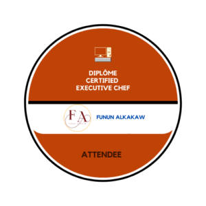 DIPLÔME CERTIFIED EXECUTIVE CHEF