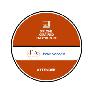 DIPLÔME CERTIFIED MASTER CHEF