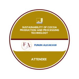 الشوكولاتة المستدامة لإنتاج الكاكاو وتكنولوجيا المعالجة