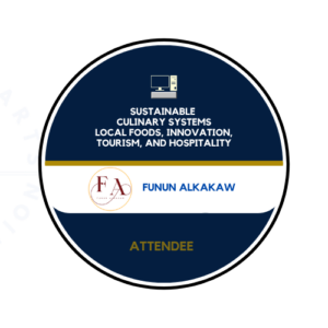 أنظمة الطهي المستدامة في الأغذية المحلية والابتكار والسياحة والضيافة